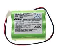 vhbw Batterie Remplacement pour ESP/Marmitek PG800 pour système d'alarme (2000mAh, 7,2V, NiMH)