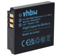 vhbw Batterie remplace Ricoh DB-60, DB-65 pour Appareil Photo DSLR (750mAh, 3,6V, Li-ION)