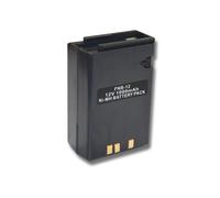 vhbw batterie remplace Yaesu / Vertex FNB-17H pour radio talkie-walkie (1000mAh, 12V, NiMH)