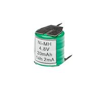 vhbw Batterie Remplacement pour 4/V15H pour modéle RC (20mAh, 4,8V, NiMH)
