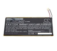 vhbw Batterie Remplacement pour Acer 141007, KT.0010N.001, PR-3258C7G pour Tablette Pad (3300mAh, 3,8V, Li-polymère)
