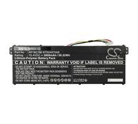 vhbw Batterie Remplacement pour Acer KT00407008, AP18C7M pour Ordinateur Portable (3800mAh, 15,4V, Li-polymère)