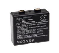 vhbw Batterie remplacement pour AEG / Bosch B169 pour radio talkie-walkie (1200mAh, 7,2V, NiMH)