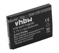 vhbw Batterie remplacement pour AVM 100402, 312BAT006, 312BAT016, BAK130506, EAC62339101 pour téléphone fixe sans fil (600mAh, 3,7V, Li-ion)
