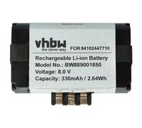 vhbw Batterie Remplacement pour BMW 2 447 710-01, 84109361678, 9 361 678-03, 84102447710 pour télématique embarquée (330mAh, 8V, Li-ION)