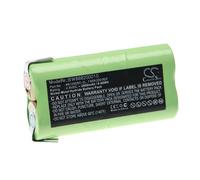 vhbw Batterie remplacement pour Bosch 1 609 200 922, 1 609 390 002, 4N1200SC-2L pour outil électrique (2000mAh NiMH 4,8 V)