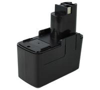 vhbw Batterie remplacement pour Bosch 2 607 335 072, 2 607 335 037, 2 607 335 089, 2 607 335 035 pour outil électrique (2000 mAh, NiMH, 9,6 V)