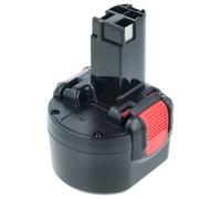 vhbw Batterie remplacement pour Bosch BAT100, BAT0408, 2607 335 682, 2 607 335 707, BAT048, 2607 335 674 pour outil électrique (3000 mAh, NiMH, 9,6 V)
