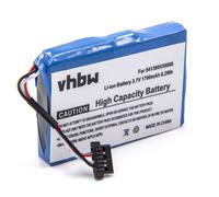 vhbw Batterie remplacement pour BPLP720/11-A1 B, BP-LP1200/11-D0001 MX, G025A-AB, G025M-AB pour GPS, appareil de navigation (1700mAh, 3,7V, Li-ion)