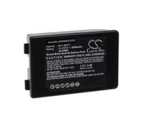 vhbw Batterie remplacement pour Brady M71-BATT pour imprimante, scanner, imprimante d'étiquettes (2000mAh, 12V, NiMH)
