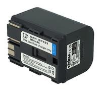 vhbw Batterie Remplacement pour Canon BP-535, BP-511, BP-522, BP-512, BP-514 pour caméra vidéo caméscope (2800mAh, 7,2V, Li-ION)