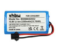 vhbw Batterie remplacement pour Cecotec CONG0001 pour aspirateur (2200mAh, 10,8V, Li-ion)