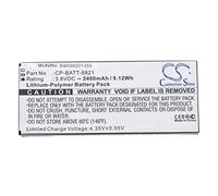vhbw Batterie Remplacement pour Cisco 74-102376-01, CP-BATT-8821, GP-S10-374192-010H pour téléphone Portable (2400mAh, 3,8V, Li-polymère)