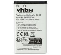 vhbw Batterie Remplacement pour Doro DBR-800A pour Smartphone (1200mAh, 3,7V, Li-ION)