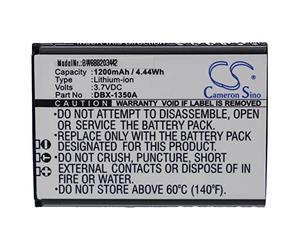 vhbw Batterie Remplacement pour Doro DBX-1350A pour Smartphone Senior (1200mAh, 3,7V, Li-ION)