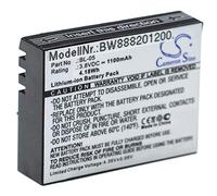 vhbw Batterie Remplacement pour EZVIZ BL-05 pour caméra vidéo caméscope (1100mAh, 3,8V, Li-ION)