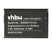 vhbw Batterie remplacement pour Fairphone FP2-BAT01 | pour téléphone portable (2420mAh, 3,8V, Li-ion)