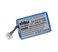 vhbw Batterie remplacement pour Garmin 010-12110-03, 010-12110-003, 361-00077-00 pour GPS, appareil de navigation (2000mAh, 3,7V, Li-ion)