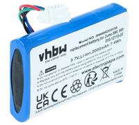 vhbw Batterie Remplacement pour Garmin 010-12110-03, 010-12110-003, 361-00077-00 pour GPS, Appareil de Navigation (2000mAh, 3,7V, Li-ION)