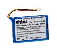vhbw Batterie Remplacement pour Garmin 361-00056-08 pour Appareil GPS de Navigation (900mAh, 3,7V, Li-ION)