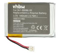 vhbw Batterie Remplacement pour Garmin 361-00072-10 pour smartwatch Montre connectée Bracelet Fitness (180mAh, 3,7V, Li-polymère) + Outils