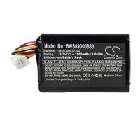 vhbw Batterie Remplacement pour Garmin 361-00077-10, 616-00077-00, 616-00077-10 pour GPS, Appareil de Navigation (1800mAh, 3,7V, Li-ION)