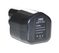 vhbw Batterie Remplacement pour Hitachi EB12S, EB12M, EB12G, EB12B, FEB12S12, FEB12, EB1224, EB12 pour Outil électrique (2100 mAh, NiMH, 12 V)