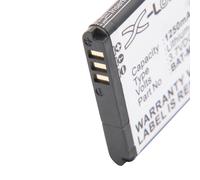 vhbw Batterie remplacement pour Honeywell 3159122, 26111710, BAT-MOB00, PS1615000794, 55-003233-01 pour ordinateur handheld (1250mAh, 3,7V, Li-ion)