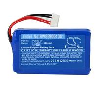 vhbw Batterie Remplacement pour HP 923052, P0946-HF, 923052PH 2S, P0562-LF pour imprimante Photo (500mAh, 7,4V, Li-polymère)