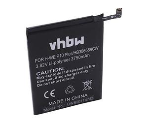vhbw Batterie Remplacement pour Huawei HB386589ECW, HB386589CW, HB386589EBC pour téléphone Portable (3750mAh, 3,82V, Li-polymère)