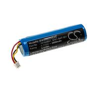 vhbw Batterie remplacement pour Intermec 1016AB01, 5711783259886, 8507600090 pour scanner de code-barre POS (2600mAh, 3,7V, Li-ion)