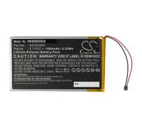 vhbw Batterie remplacement pour Kobo SP305590 pour liseuse e-book reader (1500mAh, 3,7V, Li-polymère)