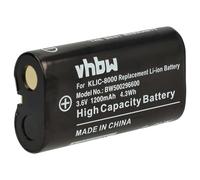 vhbw Batterie Remplacement pour Kodak Klic-8000, RB50 pour Appareil Photo Reflex (1520mAh, 3,6V, Li-ION)