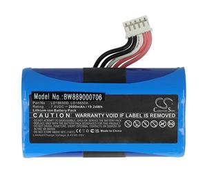 vhbw Batterie Remplacement pour Landi LD18650A, LD18650D pour Scanner de Code-Barre POS (2600mAh, 7,4V, Li-ION)