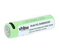 vhbw Batterie Remplacement pour Ledlenser 502596 pour Lampe de Poche ou frontrale (920mAh, 3,6V, Li-ION)