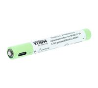 vhbw Batterie remplacement pour Ledlenser SP502177_SR pour lampe de poche ou frontrale (650mAh, 3,7V, Li-polymère)