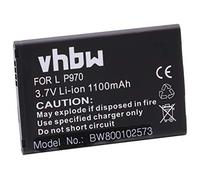 vhbw Batterie Remplacement pour LG BL-44JN pour téléphone Portable (1100mAh, 3,7V, Li-ION)