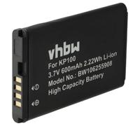 vhbw Batterie Remplacement pour LG IP-431a, SBPL0093301, SBPL0089901, IP-430a pour téléphone Portable (600mAh, 3,7V, Li-ION)