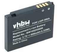 vhbw 1x Batterie Remplacement pour LG LGIP-580A pour téléphone Portable (700mAh, 3,7V, Li-ION)