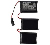 vhbw Batterie remplacement pour Macna K-BAT-12VOLT-3.0A pour gants chauffants pour moto (3000mAh, 11,1V, Li-polymère)