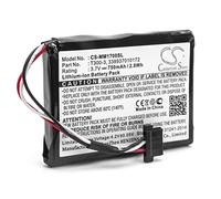 vhbw Batterie Remplacement pour Magellan 338937010172, T300-3 pour Appareil GPS de Navigation (750mAh, 3,7V, Li-ION)
