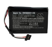vhbw Batterie remplacement pour Magellan BP-DG500-11/1500 MX pour GPS compteur de vélo (2200mAh, 3,7V, Li-ion)