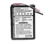 vhbw batterie remplacement pour Magellan T300-3 pour système de navigation GPS (750mAh, 3,7V, Li-ion)