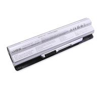 vhbw Batterie Remplacement pour Medion BTY-S14, BTY-S15, 40029150, 40029231, 40029683 pour Ordinateur Portable (6600mAh, 11,1V, Li-ION) - Couleur : argenté