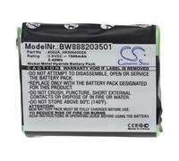 vhbw Batterie remplacement pour Motorola 4002A, AP-4002, AP-4002H, FRS-009, 1532, 53615, 56315 pour radio talkie-walkie (1500mAh, 3,6V, NiMH)