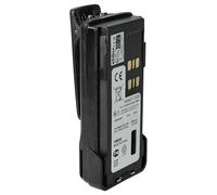 vhbw Batterie remplacement pour Motorola PMNN4406, PMNN4406BR, PMNN4407 pour radio talkie-walkie (2600mAh, 7,4V, Li-ion) - avec clip de ceinture