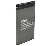 vhbw Batterie Remplacement pour Nokia BL-4CT pour Smartphone (850mAh, 3,7V, Li-ION)