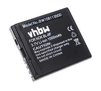 vhbw Batterie Remplacement pour Nokia BL-6F pour Smartphone (1000mAh, 3,7V, Li-ION)
