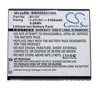 vhbw Batterie Remplacement pour Nokia BV-5V pour Smartphone (2100mAh, 3,85V, Li-ION)