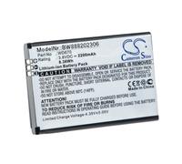 vhbw Batterie remplacement pour Nubia B1501 pour routeur modem hotspots (2200mAh, 3,8V, Li-ion)